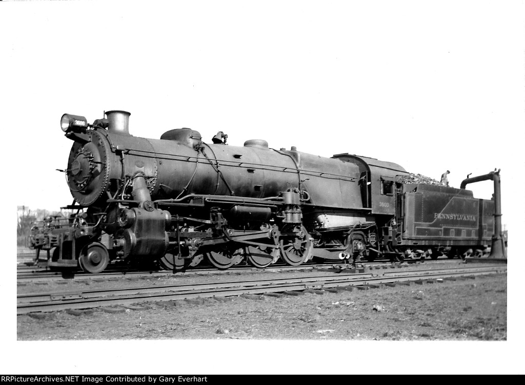 PRR 2-8-2 #3600 - Pennsylvania RR